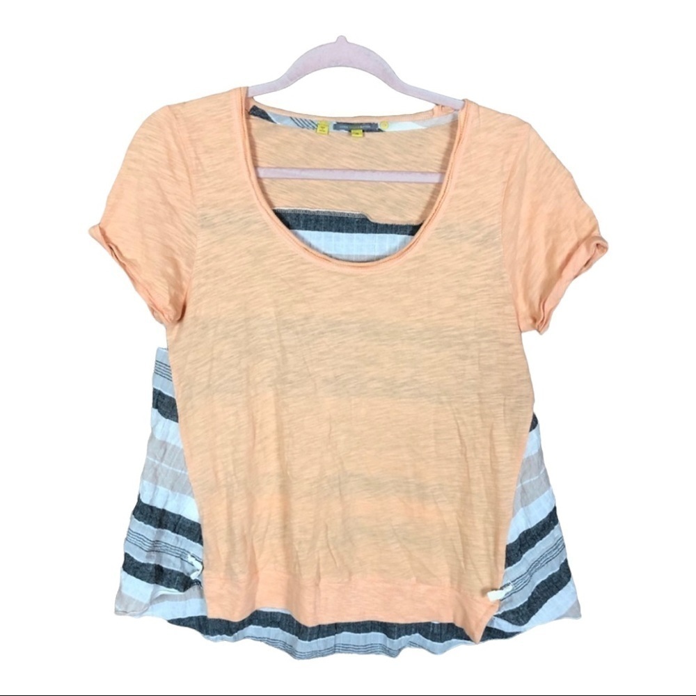 Anthropologie little‎ yellow button top